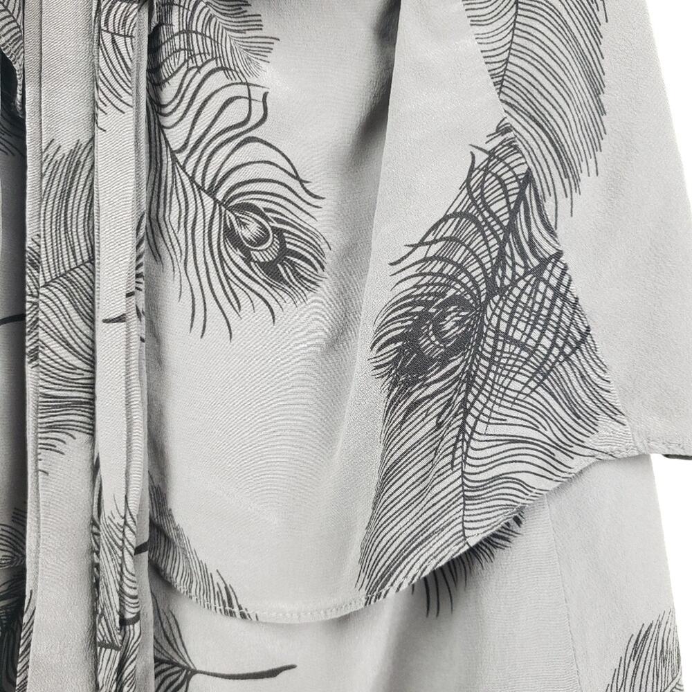 Gemma | Feathered Tiered Racerback Tank, Size M - Picture 2 of 5